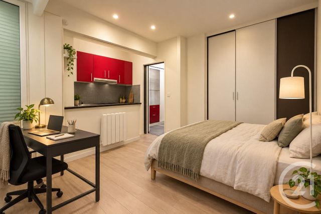 Appartement Studio à vendre - 1 pièce - 21.03 m2 - PARIS - 75014 - ILE-DE-FRANCE - Century 21 Farré Pernety