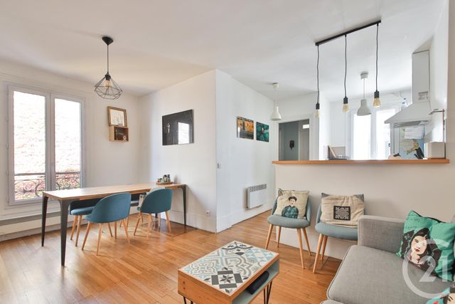 Appartement F3 à vendre - 3 pièces - 51.72 m2 - PARIS - 75014 - ILE-DE-FRANCE - Century 21 Farré Pernety