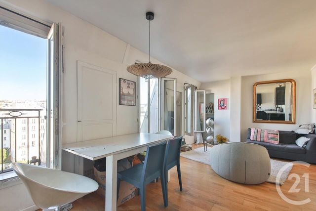 Appartement F3 à vendre - 3 pièces - 54.66 m2 - PARIS - 75017 - ILE-DE-FRANCE - Century 21 Farré Pernety