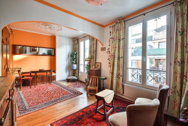 Appartement T2 à vendre - 2 pièces - 49.3 m2 - PARIS - 75014 - ILE-DE-FRANCE - Century 21 Farré Pernety